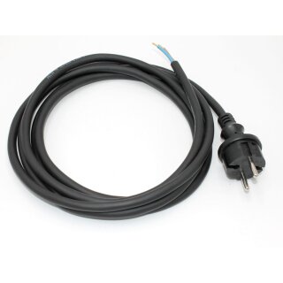 Gummi Anschlussleitung H07RN-F 2 x 1,5 mm²  3 m oder 5 m