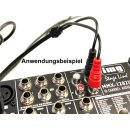 Monacor Cinch / RCA  Audio Verbindungskabel 1,2 m oder 3 m