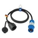 as - Schwabe Camping Adapterkabel mit Spannnungsanzeige,...
