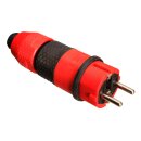 ABL Sursum SCHUKOultra II Schukostecker rot/schwarz