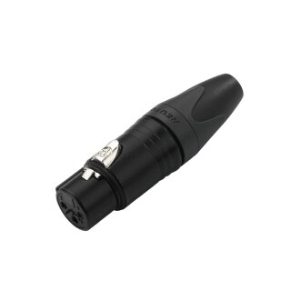 Neutrik XLR Kupplung 3-polig schwarz NC3FXX-BAG
