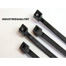 500 St. Kabelbinder Basic Tie schwarz 290 x 3,6mm