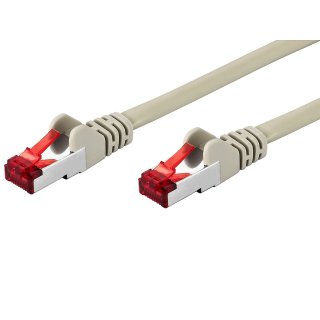 0,25m Monacor Ethernet Netzwerkkabel CAT6  S/FTP 250MHz