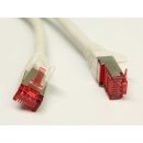 1,0m Monacor Ethernet Netzwerkkabel CAT6  S/FTP 250MHz